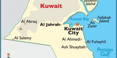 Kuvajt plotë hartën