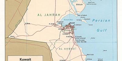 Harta e safat kuvajt